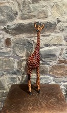 African Carved Giraffe (2ft)