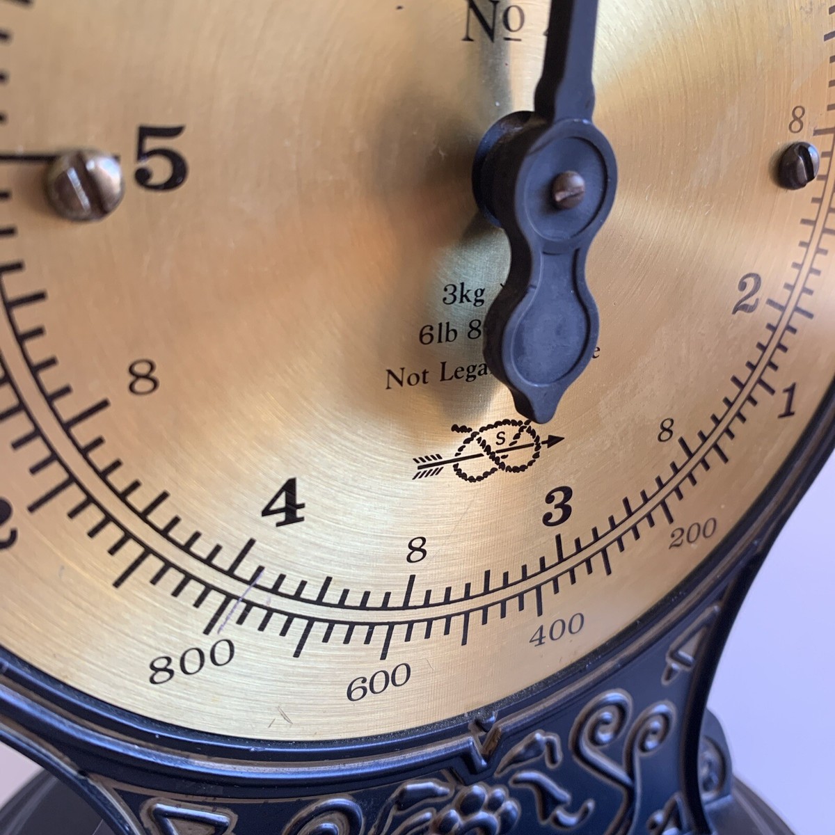 Vintage Salter Family Scale No. 46, UK Registered, Made By Salter