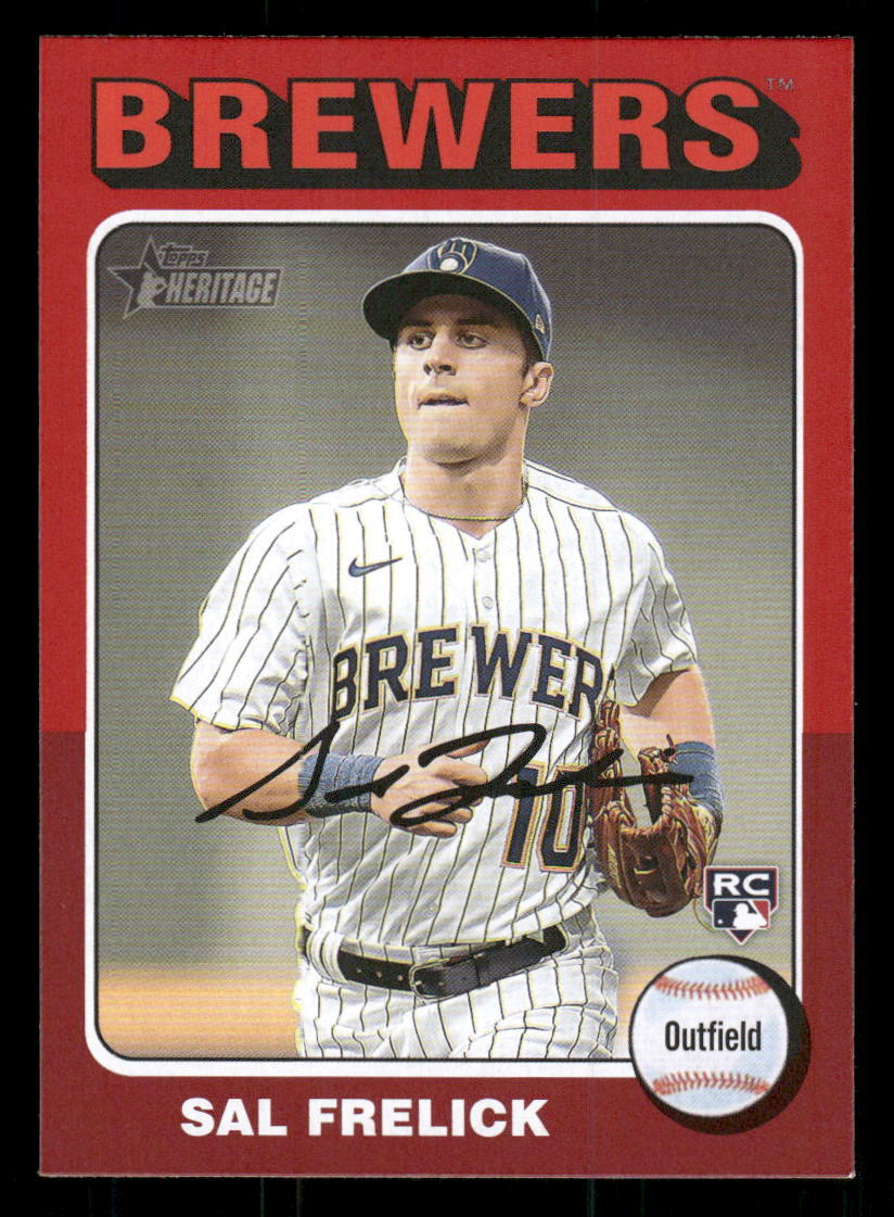 2024 Topps Heritage #451 Sal Frelick Rookie RC Red Border