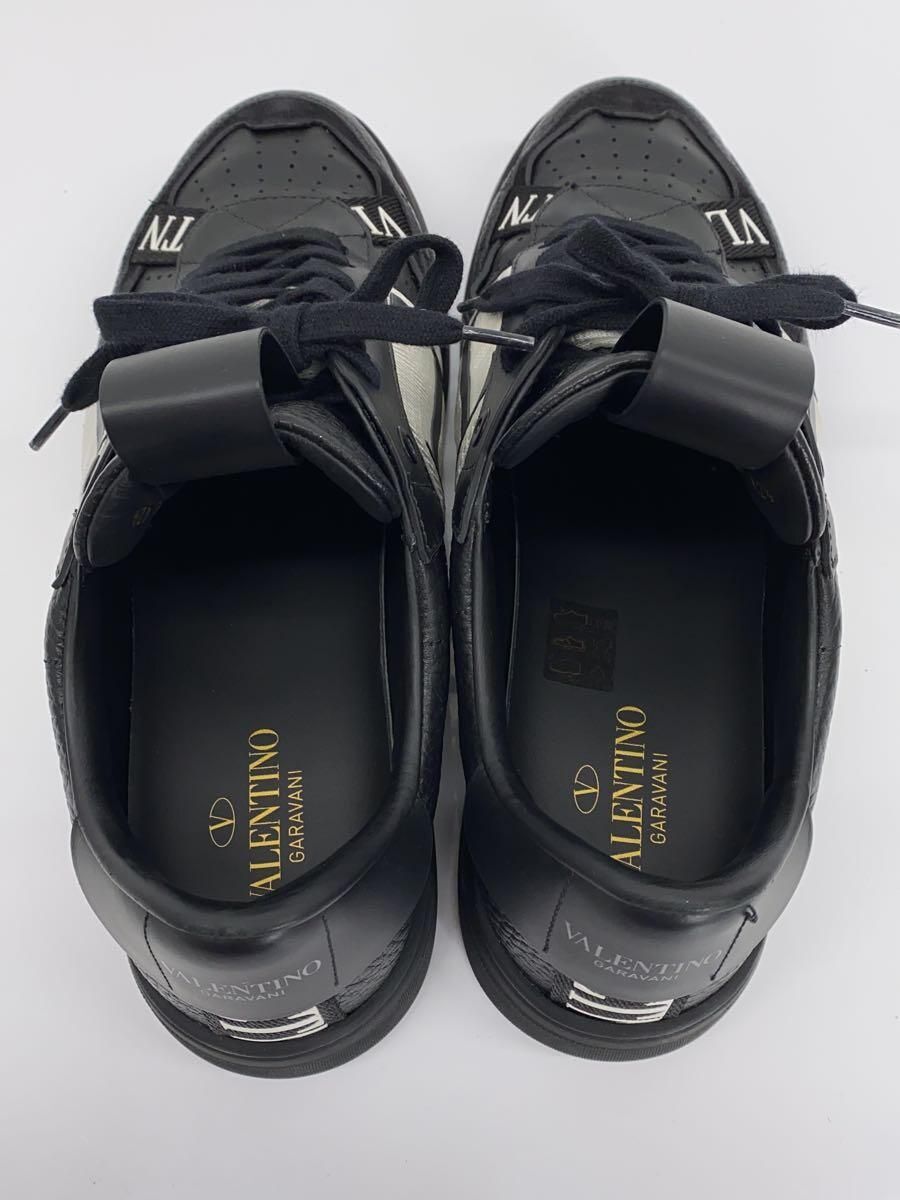 VALENTINO GARAVANI LOW TOP SNEAKERS 42.5 Black TVC58Y2 Used