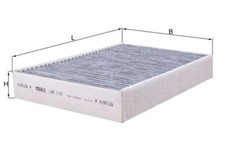 MAHLE Innenraumfilter Aktivkohlefilter für Land Rover Discovery Sport Van L550