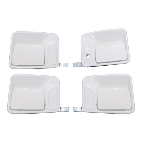4× Fit For 1999-2016 Ford Super Duty F250 F350 Front & Rear Outside Door Handle