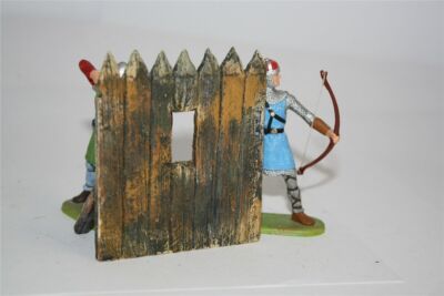 72400, Palisade Ostwie, mit Schießscharte, zu 7cm Sammelfigur passend, GMK 