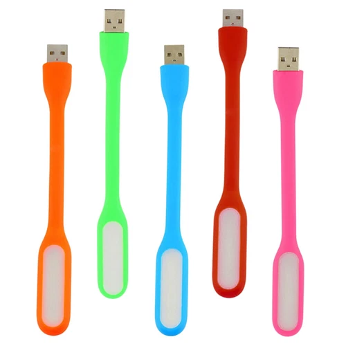 5 Pcs USB LED Light USB Reading Light USB LED Reading Light Book Light
