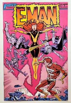 E-Man (2nd Series) #3 (June 1983, First) 6.0 FN 