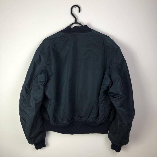 The Beatles Alpha Industries Vintage Black Bomber Flight ...