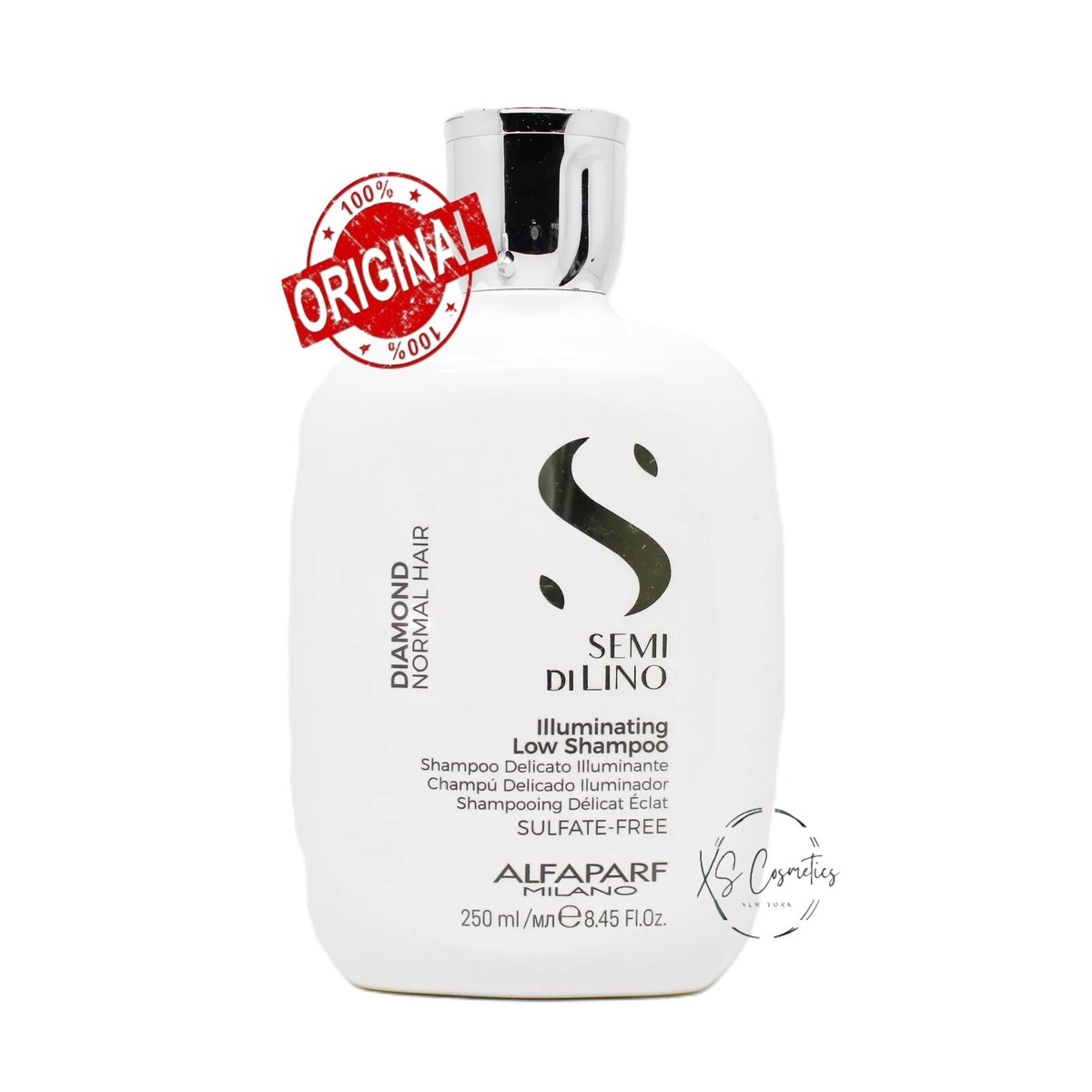 Alfaparf Milano Semi Di Lino Diamond Illuminating Shampoo 8.45oz  Pack Of 2 - Foto 3