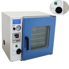 110V 0.9Cu ft Vacuum Drying Oven 4 Layers Drying Heating Machine 11.8x11.8x10.8"