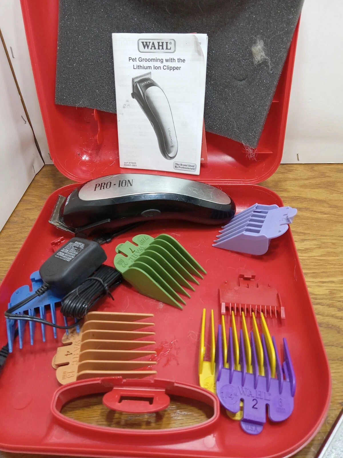Wahl Lithium Ion Clippers Pet Grooming Cordless
