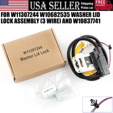 New Washer Door Lid Lock Fits Whirlpool Maytag Amana Washer W11307244 W10682535