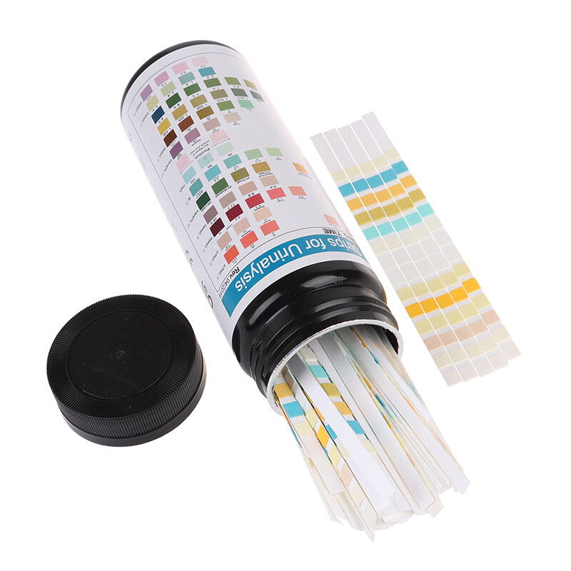 URS14 100strips Urinalysis Reagent Test Paper Urine PH Test Strips