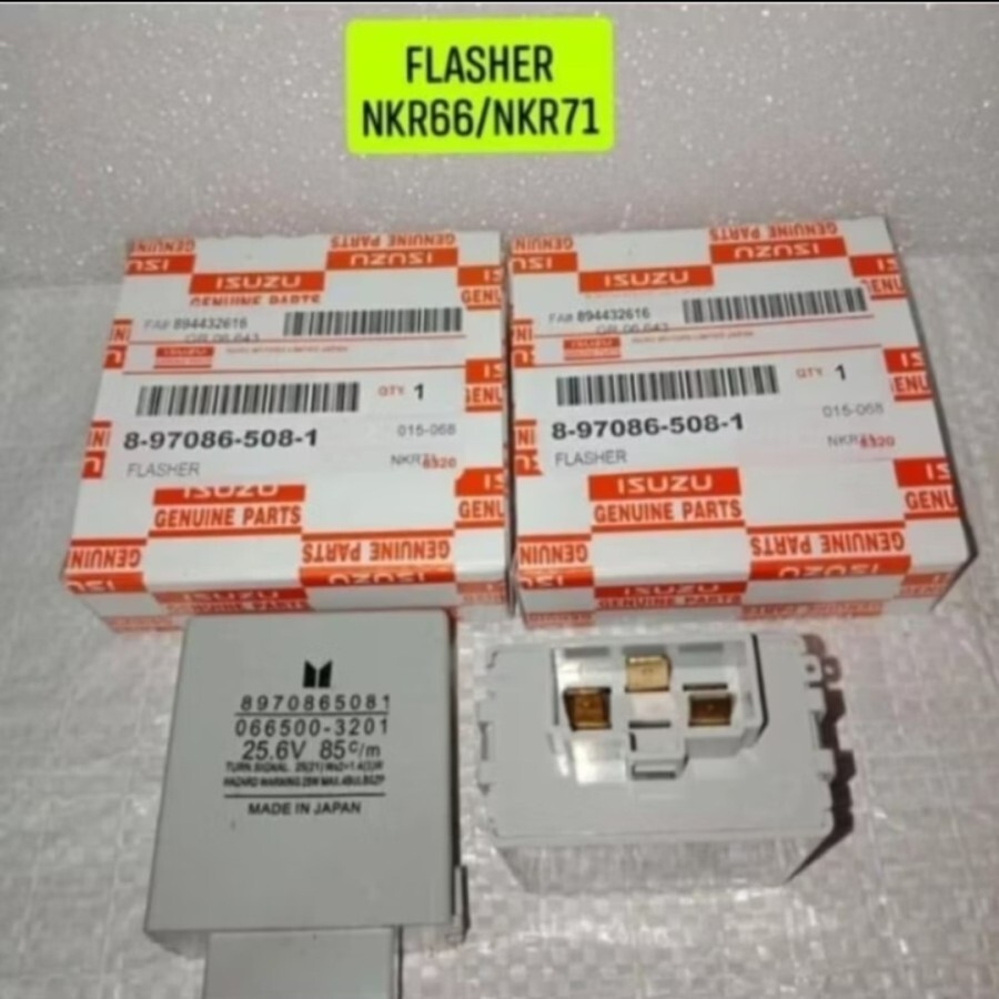 ISUZU NKR66 NKR71 FLASHER NEW GENUINE 8-97086-508-1 1PCS | eBay