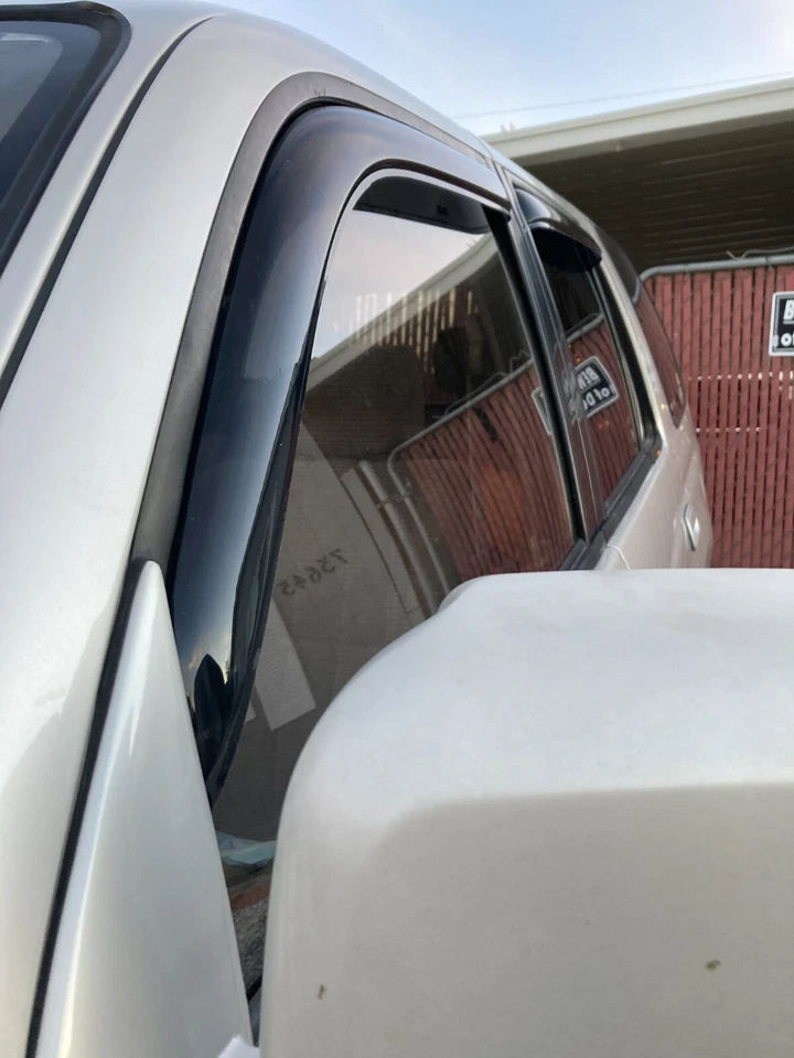 Viseiras de ventilação AVS montagem em canal protetores de chuva sombra para 1996-2002 Toyota 4Runner - Imagem 3 de 4