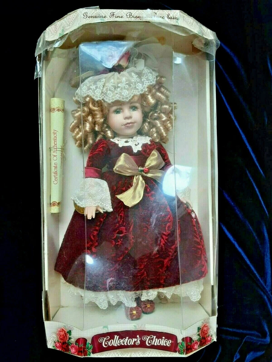 Collector s Choice Limited Edition Fine Bisque Porcelain Doll 18