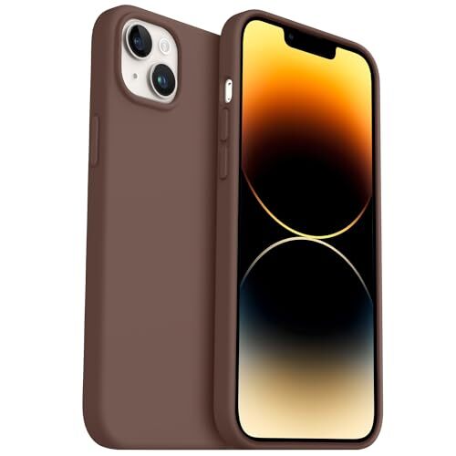 iPhoneアクセサリー Cacao1024% ChocolateMultiSmartphone Case Compatible with iPhone 14 Plus Case, [Upgraded Liquid