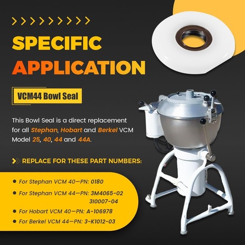 Replace for VCM 44/40/25 Bowl Seal Low Profile Cutter Mixer Bowl Seal - Bild 3 von 8
