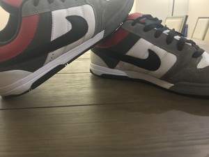 orange and black lebrons