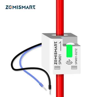 Tuya WiFi Zigbee Electric Monitor Real-time Measure Energy Meter Sensor 63A