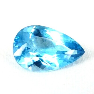 SHOLA Echt 23,42 Ct Natürlicher Blau Topas Gigant aus Brasilien, Topaz