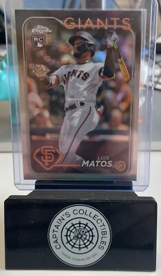 2024 Topps Chrome Baseball Luis Matos Refractor #270