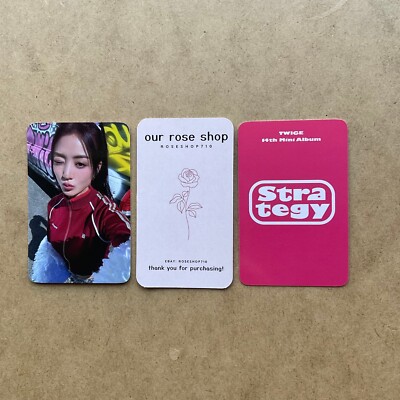 Twice 14th Mini Album 'STRATEGY' Withmuu, Aladin Official LD Nemo