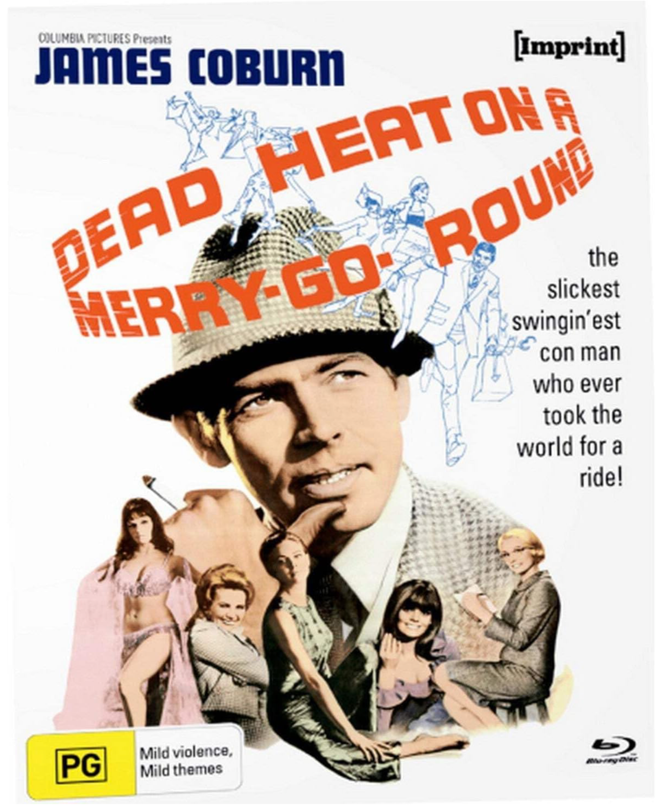 DEAD HEAT ON A MERRY-GO-ROUND Blu-Ray Imprint Limited Edition W/Slipcover New