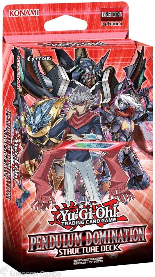 YuGiOh! Pendulum Domination Structure Deck :: Brand New And Sealed Box!