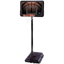 Polyethylene 44" Height Adjustable Basketball Goal