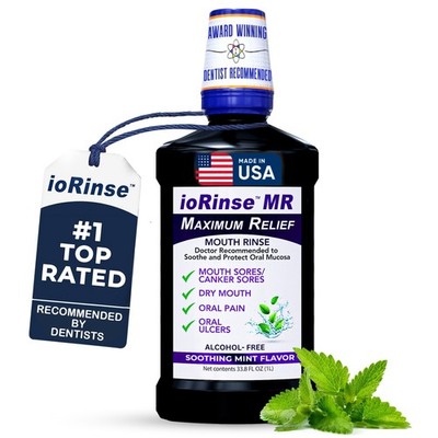 ioRinse MR: The Most Dentist & Oncologist-Recommended Oral Ulcer Rinse of its...