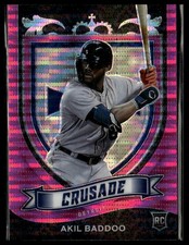 2021 Panini Chronicles #14 Akil Baddoo Crusade Pink Pulsar