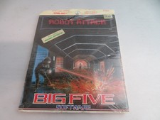 TRS-80 Robot Attack Big Five Software NO Disk Package only