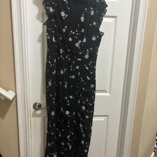 Banana-republic Women's Black and Navy Dress