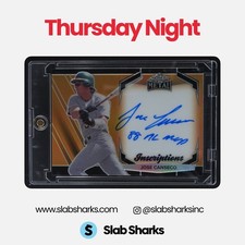 2024 LEAF METAL #MHI-JC3 JOSE CANSECO INSCRIPTIONS AUTO GOLD /100