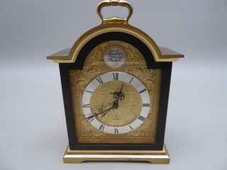 C Vintage SWIZA Tempus Fugit Mechanical Mantel / Desk Alarm Clock