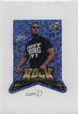 2001 WWE Stickers The Rock 14pi
