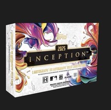 2025 Topps Inception Baseball Hobby Box Confirmed pre-Order, Ships Mid June 2026
