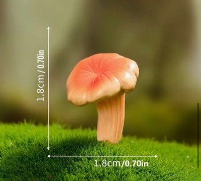 Pilz Pilze Fee Garten Landschaft Miniatur Figuren Harz Deco  DIY