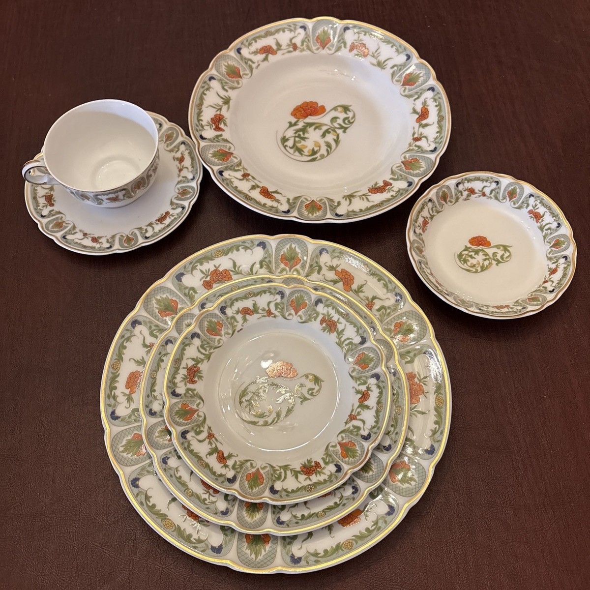 CH Field Haviland LIMOGES China Mozart Chantoung Made in France