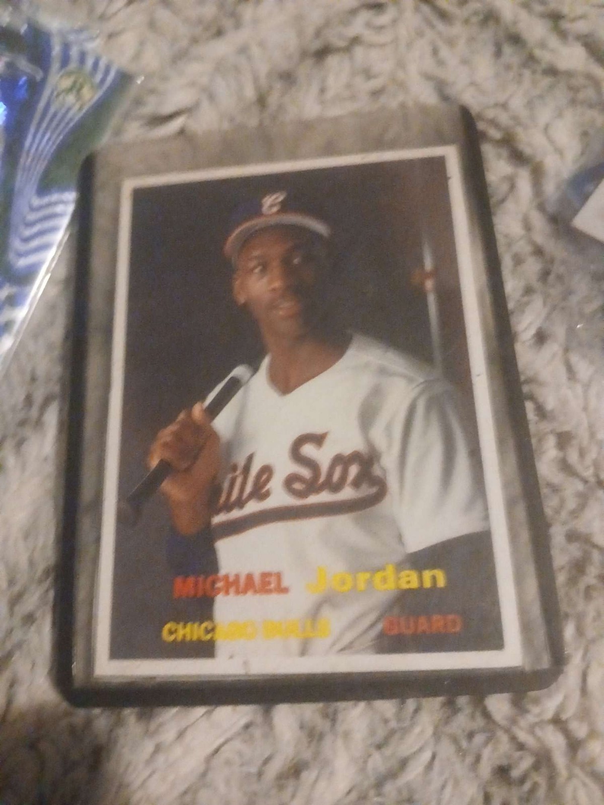 1991 Upper Deck Michael Jordan SP1 White Sox Card