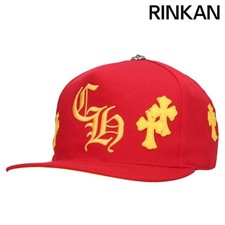 Chrome Hearts CH HAT Embroidered Cross Patch Baseball Cap Men's Used 6906acdd30f