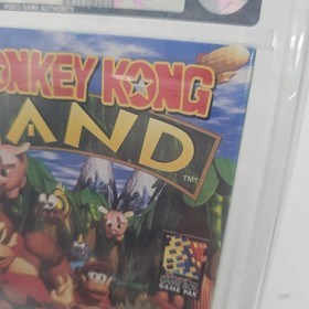 Donkey Kong Land Nintendo Game Boy (1997 Player's Choice Box) VGA 85 NM+ Graded