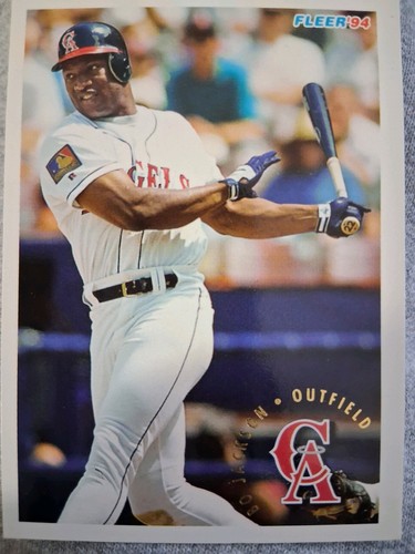 Bo Jackson 1994 Fleer California Angels U18