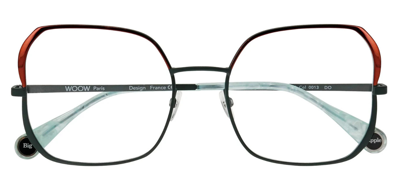 Lunettes de vue carrées WOOW Big Apple 2 en métal léger contre la fatigue