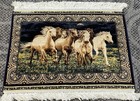 AN ATTRACTIVE  BRAND NEW 100%SILK TURKISH HEREKE RUG 1’10” X 1’7” — photo 3