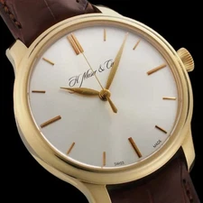 H. Moser Monard Center Seconds 343.505-013 18KYG Yellow Gold #SU036