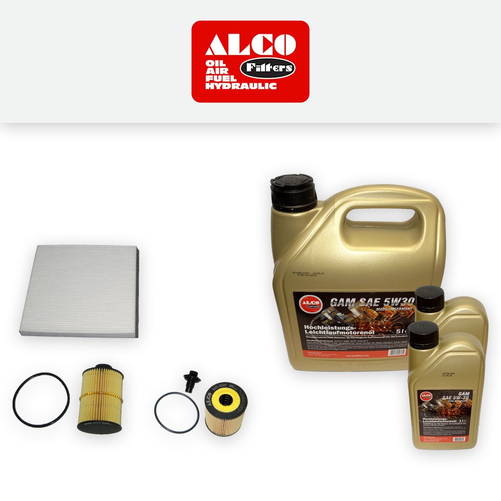 SERVICE KIT for PEUGEOT BOXER 2.2 HDI ALCO OIL FUEL CABIN FILTERS +OIL 2006-2013