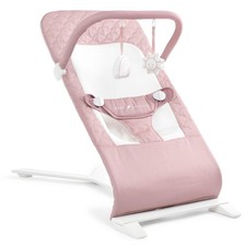 Baby Bouncer Portable Deluxe Alpine Organic Rose Delight infant toddler newborn