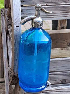 1900s Glass Seltzer Bottle The WT Wagners Sons Co Cincinnati Ohio