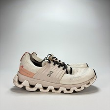 On Cloudswift 3 Ivory Rose Lace Up Comfort Running Shoes 3WD10451219 Womens Sz 8