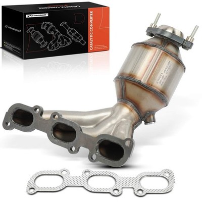 A-Premium Front Exhaust Manifold Catalytic Converter with Gasket Direct-Fit C...